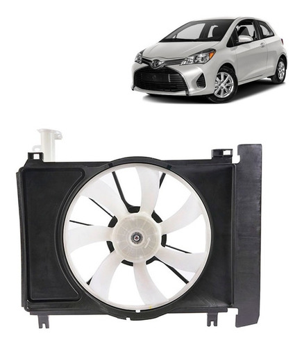 Electroventilador Para Toyota Yaris 1.5 2014 2017