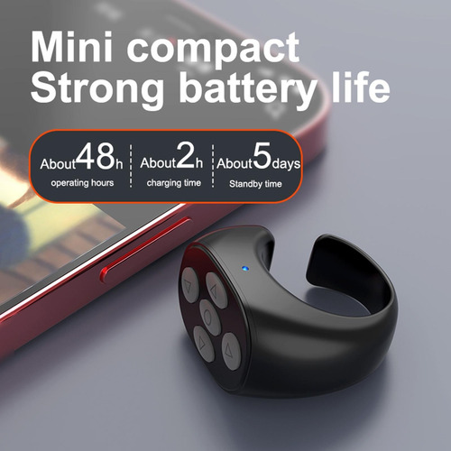 Mini Portátil Inalámbrico Con Control Remoto De Rosa