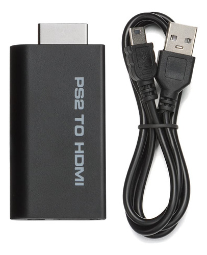 Homesogood Adaptador Convertidor De Ps2 A Hdmi, Adaptador Co