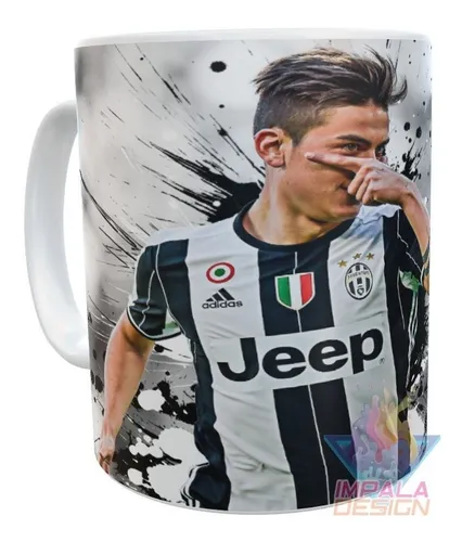 Taza Paulo Dybala Futbol Juventus Mod02 Ceramica Taza Paulo Dybala Futbol Juventus Mod02 Ceramica