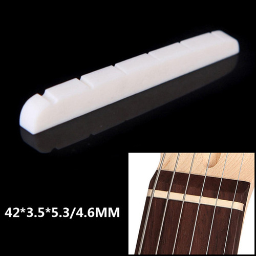 Tuerca De Guitarra De 6 Cuerdas De Fondo Plano De 42 Mm Para
