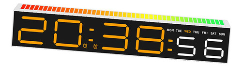 Relógio Digital, Fáceis , Presentes Luz Amarela