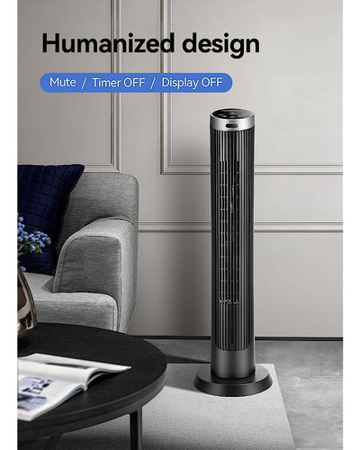 ~? Omnibreeze Digital Electric Tower Fan, Con Control Remoto