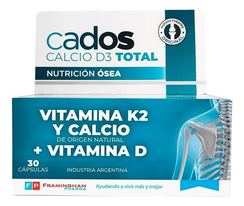 Cados Total Cápsulas X 30 Nutrición Ósea