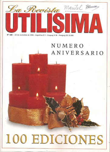 Revista Utilisima Nª 100 Noviembre 1996