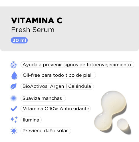 Imagen 2 de 7 de Vitamina C | Fresh Serum