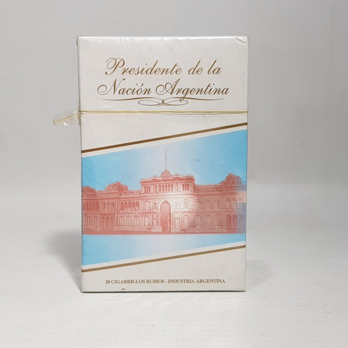 Antiguo Souvenir Argentino Británico Presid Menem Mag 61072