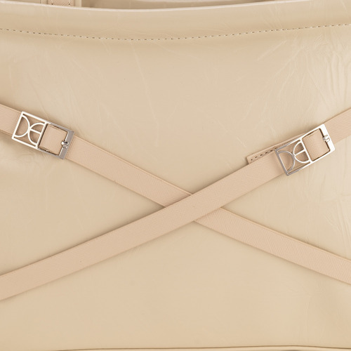 Bolsa Tote Cloe Zidil Mediano Color Beige
