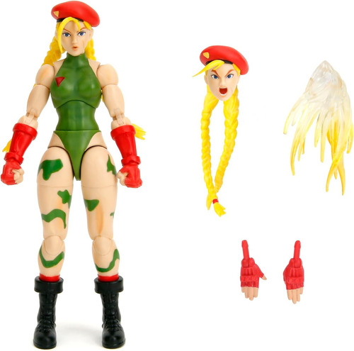 Figura Cammy Y Dhalsim Ultra Street Fighter 2 Jada Toys