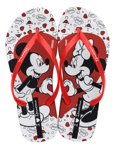 Ipanema Sandalia Flip Flop Mickey Minnie Mouse Mujer 83624