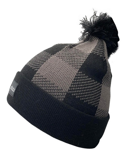 Gorro De Lana Beanie Escocés Pompón Con Bota Moda Calidad Premium Unisex