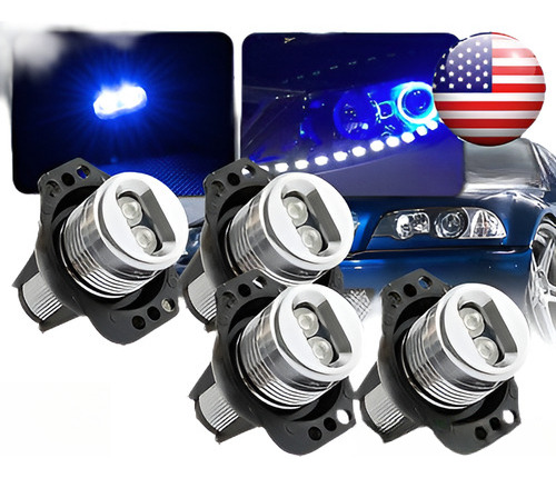 4x6w 24w Bulbos De Anillo Ojo De Angel Halo Led Para Bmw E90