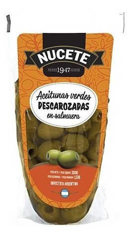 Imagen 3 de 3 de Combo Aceitunas Verdes Descarozadas Doypack 300 Gr X 3