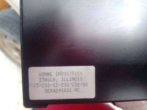 Vorne Industries 77/232-s1-232/232-5x Display 5 Digitos (Usado)