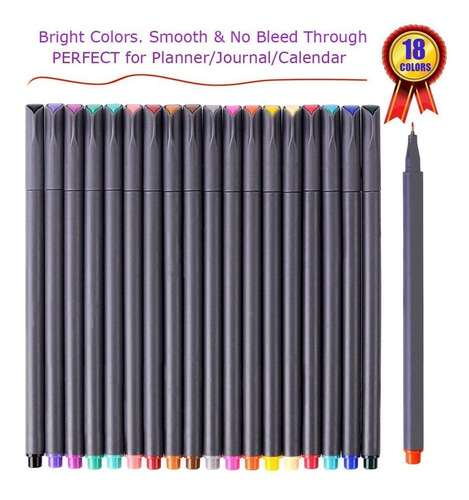 Ibayam Journal Planner Pens Colored Pens Fine Point Marke...