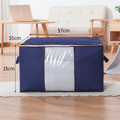 Funda Organizadora Multiguardado | Bolsa Para Guardado De Ropa Cama | Protector De Frazadas Alcolchados Almohadas | Funda Bolsa Para Organizar Y Guardar Toallas Ropa De Temporada | TotalEquipos