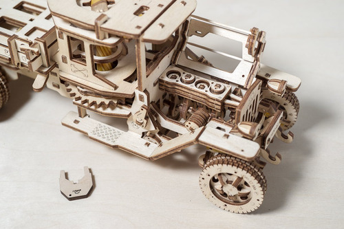 Modelo De Camión De Madera Ugears 3d Auto Propulsado Ugm 11