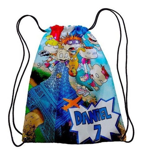 Morralitos Personalizados Recuerdos Fiestas Rugrats!! 35 Pz