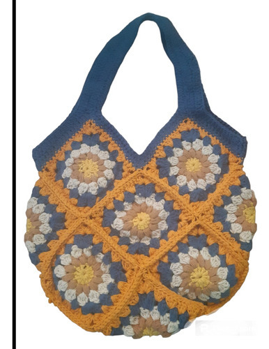 Bolso Tejido A Crochet 