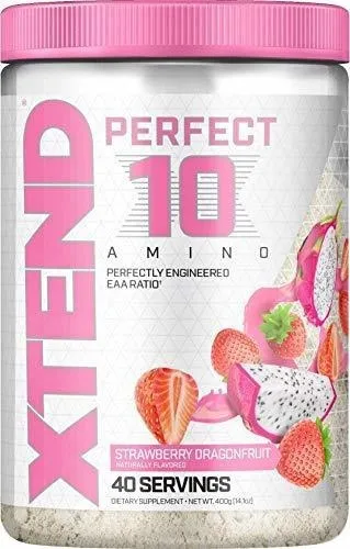 Xtend Perfect 10 Amino Eaa Fresa Dragonfruit 400 Gr