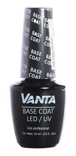 Base Coat Vanta Esmalte Semipermanente Gel On-off X 15 Ml