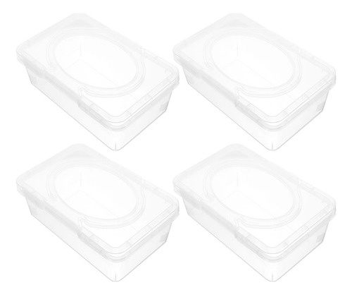 Caja Dispensadora De 4 Piezas, Caja Dispensadora De Toallita