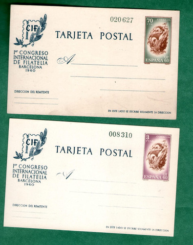 España  - Enteros Postales 88/89 - Alto Valor De Catalogo