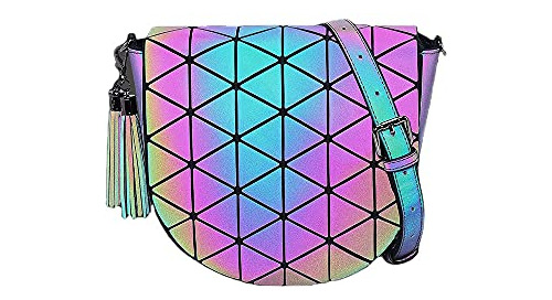 Chic Boutique De Mode Geometric Luminous Purses Bolsos De Ma