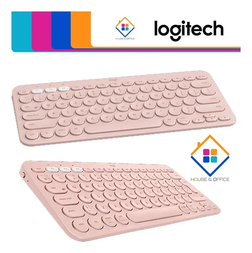 Teclado inalámbrico bluetooth multidispositivo logitech k380