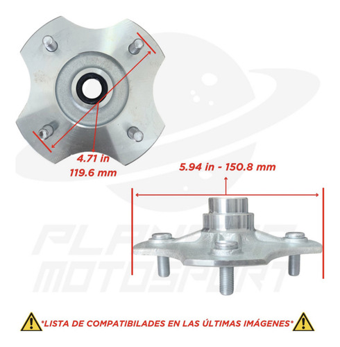 Flecha Mazas Tuercas Trasera Honda Trx400fw 400fw 1995-2003