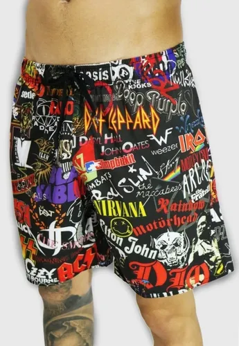 Short lady sales rock preto