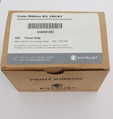 Cinta Color Datacard Ymckt 535000-003 Rinde 500 Impresiones