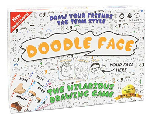 Doodle Face Game - Nuevo Juego Divertido De Dibujar A Tus Am