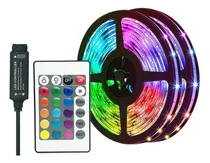 Comprar Tira De Luces Led Rgb De 15 M Y 5 V, 12 Led Por Metro, Tira