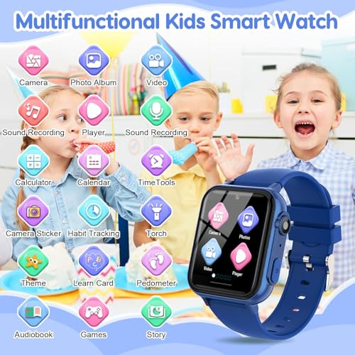 Reloj Inteligente Cjc Para Niñas De 4 A 12 Años - Incluye Pr