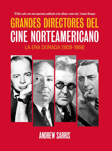 Grandes Directores Del Cine Norteamericano, De Sarris, Andrew. Editorial Cult Boks, Tapa Blanda En Español
