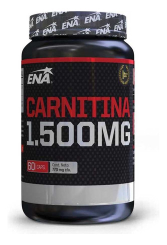 Suplemento Deportivo Ena Carnitina Pro Burn 60capsulas