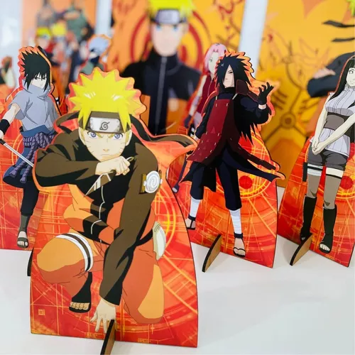 Kit Festa Totem Naruto Classico 65 Cm E Displays De Mesa