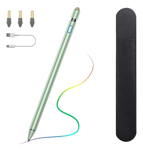 Pen Stylus Timovo P/iPad/usb Carga/escritura Precisa/green