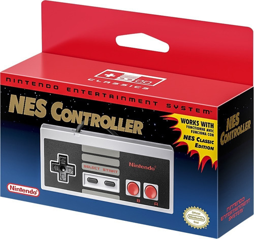 Controle Nes Classic - Original Nintendo - Pronta Entrega