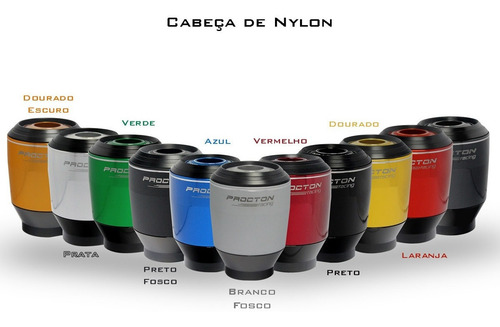 Imagem 4 de 4 de Slider Procton Racing Nylon Cb 500f Cb500f 2019 E 2020