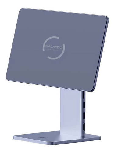Soporte & Hub Magnetico Aluminio 360 4k Para iPad Pro / Air