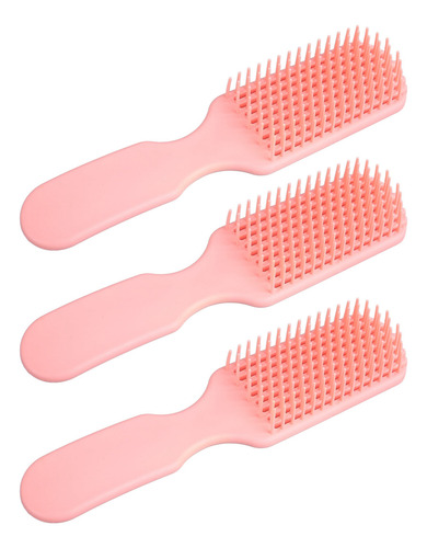 Cepillo Desenredante Portátil Para Cabello Profesional, 3 Un
