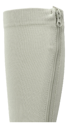 Calcetines De Compresión Para Mujer Con Cierre, 1 Par, 15