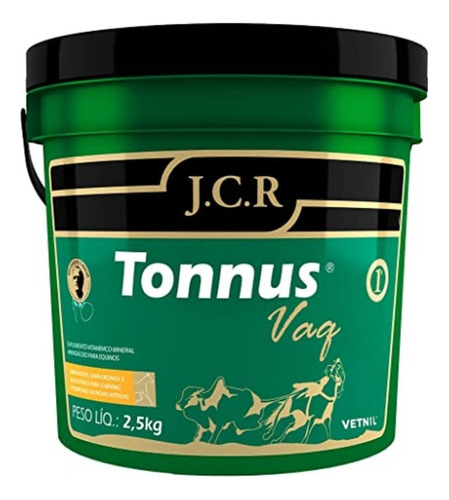 Tonnus Vaquejada Jcr 2,5kg Vetnil Suplemento Alimentar