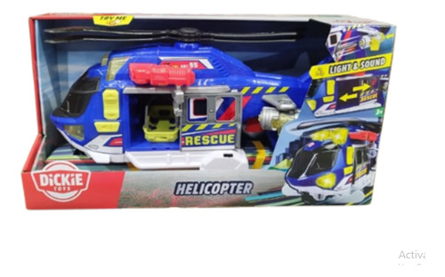 Camion Juguete Dickie Toys Luz Y Sonido Modelos Color Juguetes Personaje Helicóptero