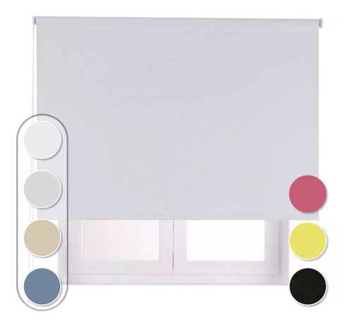 Cortinas Roller Blackout Listas Para Instalar En Sistema