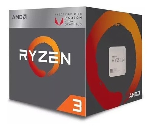 Processador Amd Ryzen 3 2200g Am4 3.5ghz 6mb Radeon Vega