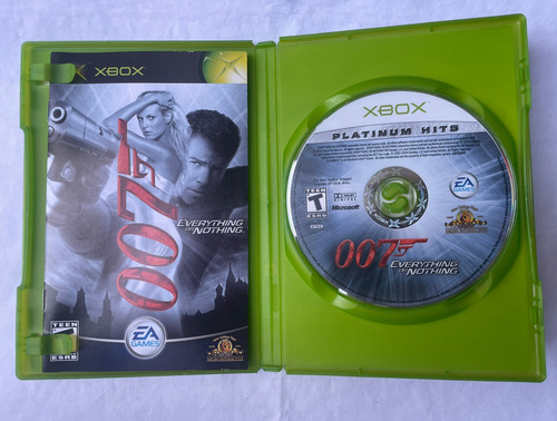 007 Everything Or Nothing Original Xbox Clássico Físico (Usado)