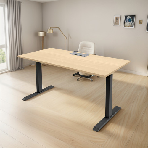 Escritorio Cosmo 180x70 Ajustable Con Pasacables Form